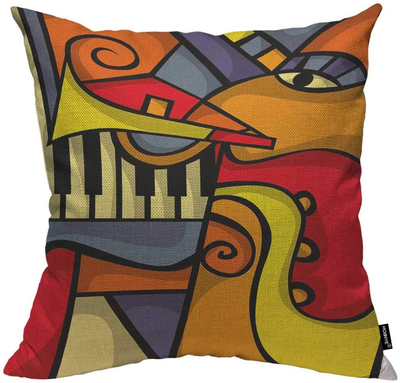 Throw Pillow Cushion Covers Decorative Square Accent Pillow Case 18 x18 inch