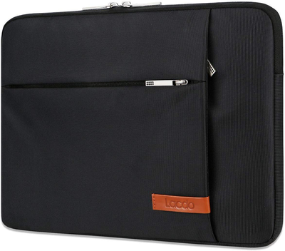 Lacdo 13 inch Laptop Sleeve Case for 13 inch New MacBook Pro A2338 M1 A2251 A2289 A2159 A1989 A1706 A1708 | 13 inch New MacBook Air A2337 M1 A2179 A1932 | 12.9" iPad Pro 5th 4th 3rd Computer Bag,Black