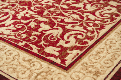 United Weavers of America Dallas Baroness Rug, 2'3 x 8', Red