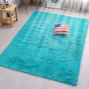 PAGISOFE Blue Fluffy Shag Area Rugs for Bedroom 5x7, Soft Fuzzy Shaggy Rugs for Living Room Carpet Nursery Floor Girls Dorm Room Rug