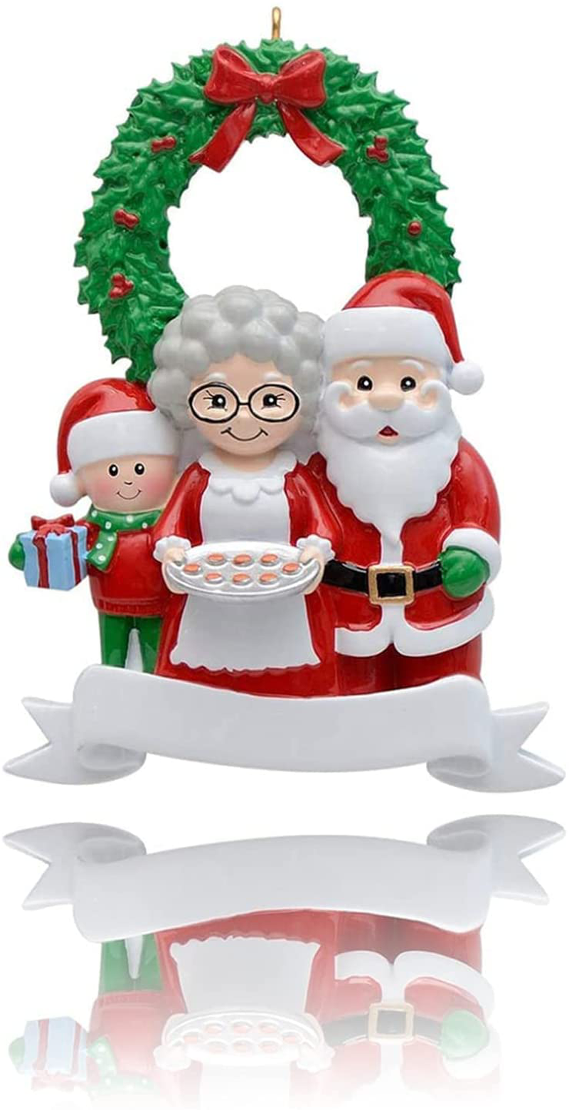 Christmas Ornaments Santa & Mrs. Claus Plus Elves  2021