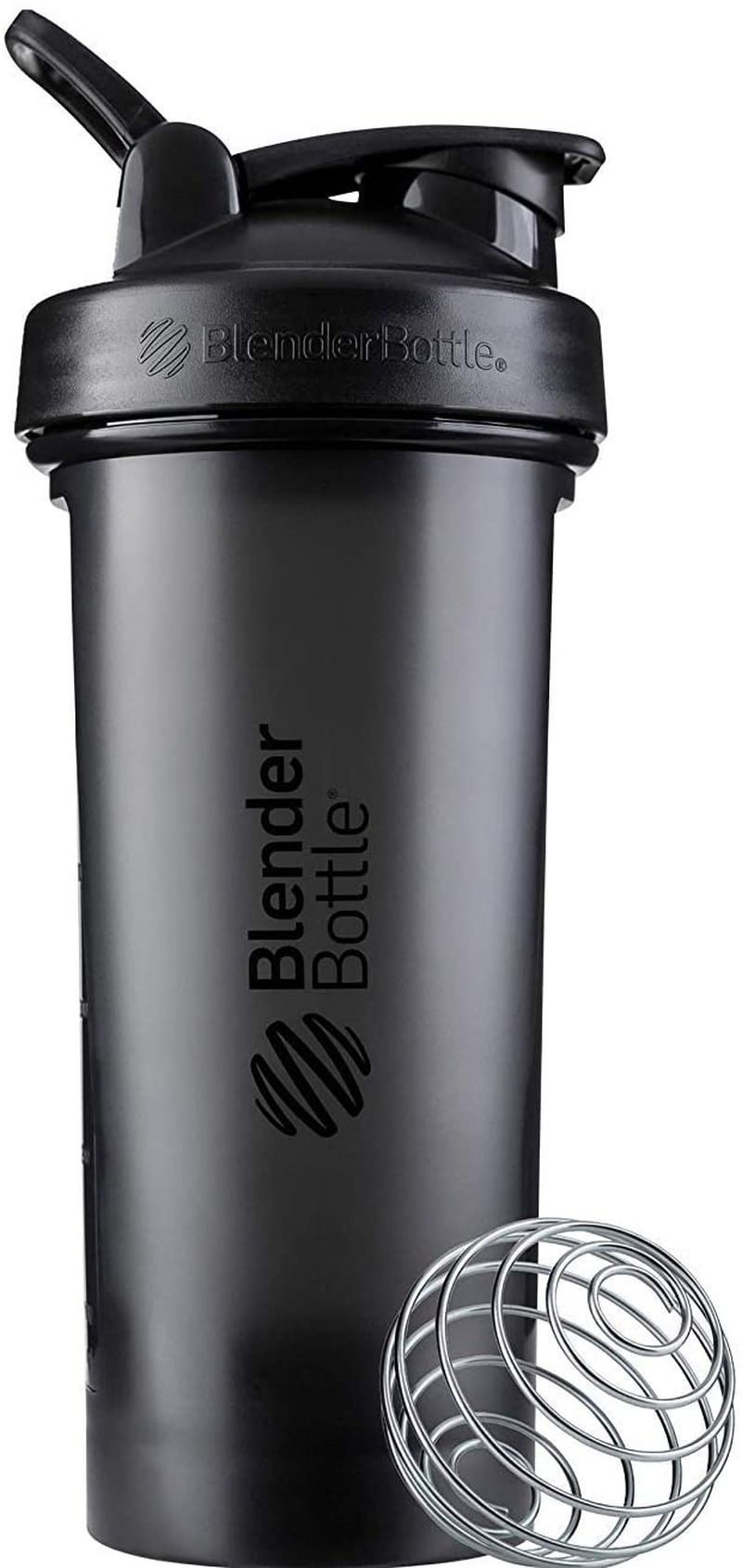 BlenderBottle Classic V2 Shaker Bottle Perfect for Protein Shakes and Pre Workout, 28-Ounce, Pebble Grey