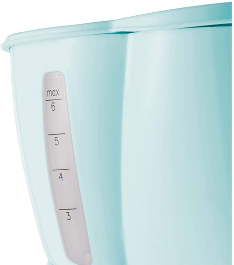 Brentwood TS-213BL 4 Cup Coffee Maker, Blue