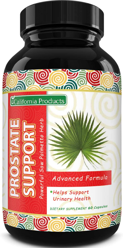 Pygeum and Saw Palmetto Prostate Supplement - Saw Palmetto and Pygeum Bark Prostate Supplements for Men for Urinary Tract Health - Prostate Health.