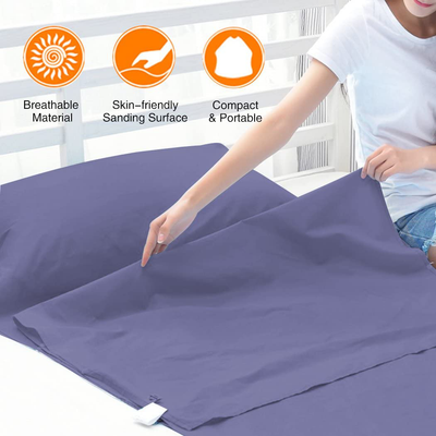 Aiung Sleeping Bag Liner, Lightweight Camping Sheet, Compact Sleep Bag for Hotel Motel and Outdoor