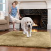 Gorilla Grip Original Ultra Soft Runner Area Rug, 2x8 FT, Many Colors, Luxury Shag Carpets, Fluffy Indoor Washable Rugs for Kids Bedrooms, Plush Home Decor for Living Room Floor, Bedroom, Sand