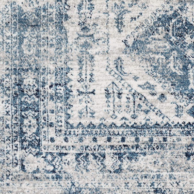 Artistic Weavers Desta Blue/White Area Rug, 5'3" x 7'3"