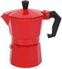 6 Cup Coffee Maker, Italian Style Coffee Maker, Moka Coffee Maker Tool, Quick Cleaning Pot for Home Office (Red)