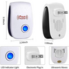 6 Pack Ultrasonic Indoor Pest Repellent Set Pest Repeller for Home, Pest Control for Mosquitoes, Roaches, Mice, Spiders and more