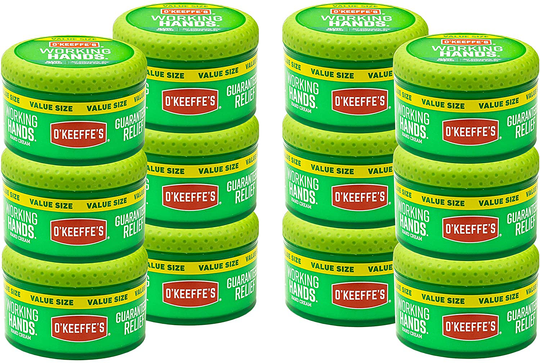 O'Keeffe's Working Hands Hand Cream in Jar, 6.8oz (Pack of 12) (105862)