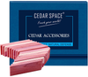 Cedar Space Cedar Blocks for Clothes Storage, 100% Aromatic Red Ceder Blocks, Cedar Planks, Cedar Accessories for Closets Storages, 11 Pcs with Stainless Steel Hooks