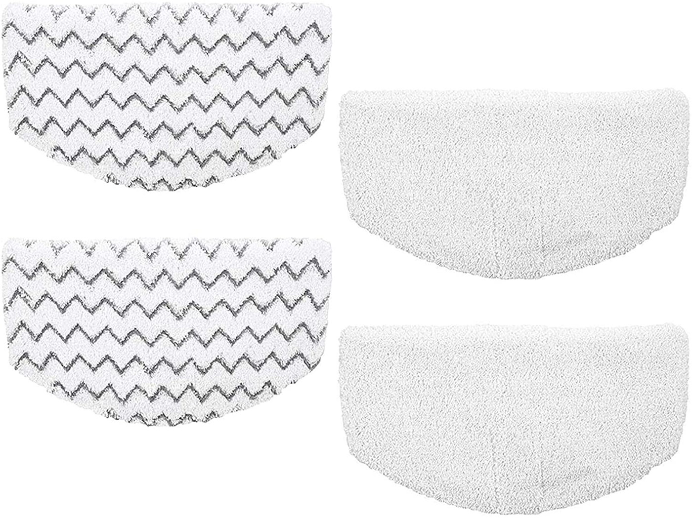 LLHome 4 Pack Replacement Pads for Bissell Powerfresh Hard Floor Steam Cleaner 1940 1440 1544 1806 2075 Series Steam Mop Compare to Part # 5938 & 203-2633.