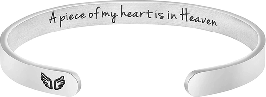 Joycuff Inspirational Bracelets for Women Mom Personalized Gift for Her