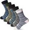 Pack of 5 Women's Thick & Soft Wool Socks 