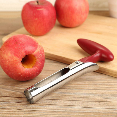 AKIRO apple Corer, Stainless Steel Kitchen Gadget Tool Fruit Seeder Core Remover Fruit Vegetable Tools Apple Pear Corer Easy Twist Fruits Tools Core Seed Remover