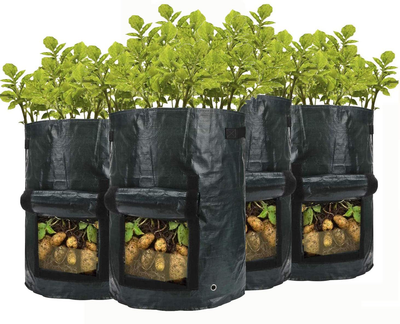 7 or 10 Gallon Grow Bags Fabric Pots with Handles