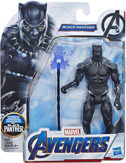 Avengers Marvel Black Panther 6"-Scale Marvel Super Hero Action Figure Toy