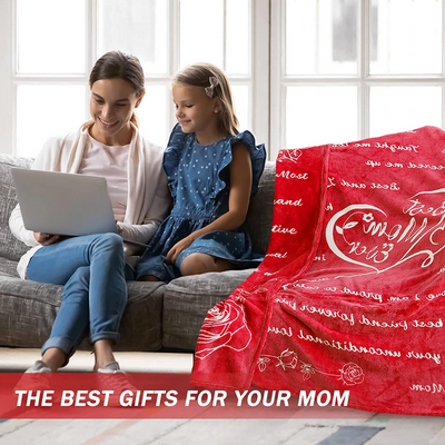 Best Mom Ever Gift Blanket