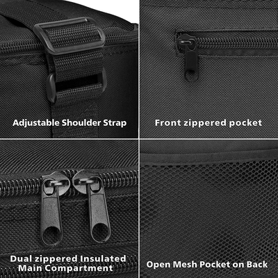 Insulated lunch Bag, AirBuyW 6 Cans Small Leak proof Insulated Cooler Box Tote Container Lunch Bag Pack With Adjustable Strap For Women Men