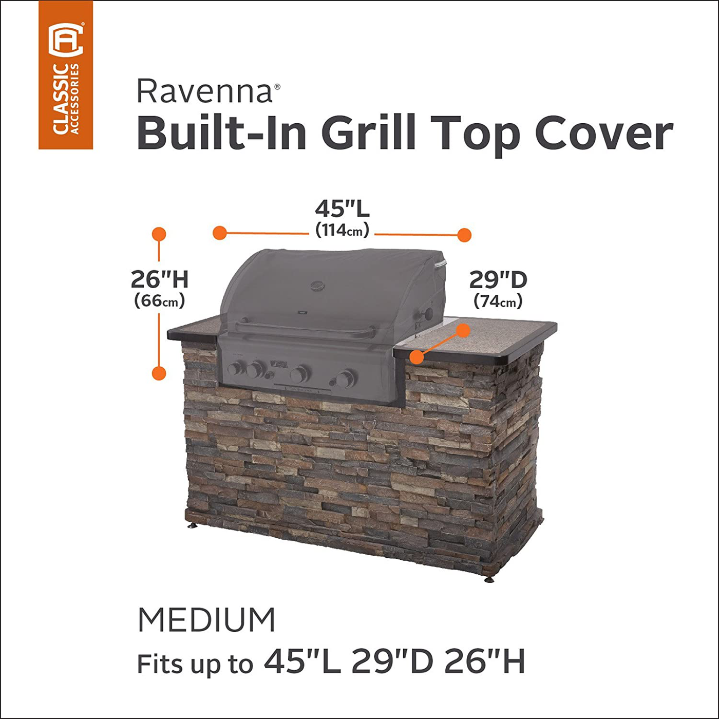 Classic Accessories Grill Cover 55-324-035101-EC