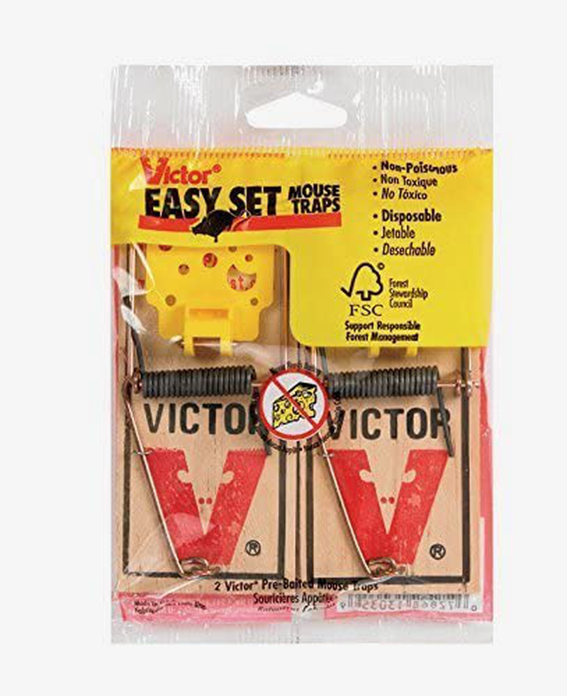 Victor EZ Set Mouse Trap (Pack of 24)