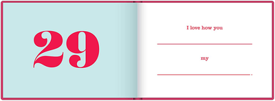 Knock Knock What I Love about You Fill in the Love Book Fill-in-the-Blank Gift Journal, 4.5 x 3.25-Inches