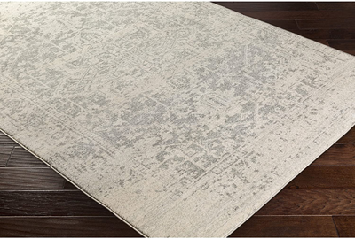 Janine Vintage Medallion Area Rug 3'11" x 5'7" Burnt Orange