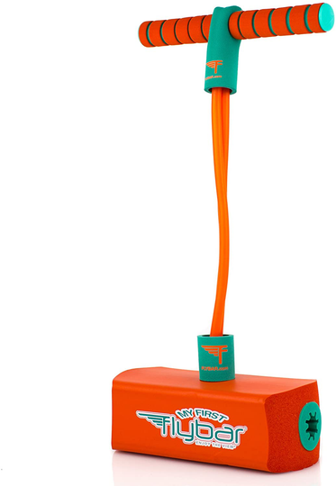 Flybar My First Foam Pogo Jumper for Kids Fun and Safe Pogo Stick for Toddlers, Durable Foam and Bungee Jumper for Ages 3 and up, Supports up to 250lbs