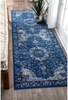 nuLOOM Vintage Lindsay Persian Area Rug, 2' 6" x 6', Dark Blue