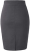 Kate Kasin Women's Knee Length Pencil Skirts Slim Fit Business Skirt
