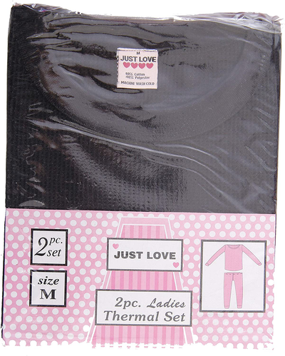 Just Love Women's Thermal Underwear Pajamas Set