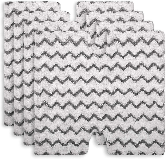 F Flammi Microfiber Steam Mop Pad for Shark Genius Lift-Away Pro Steam Mop S5003D S5002Q S5003A S6001W S6001WM S6002 S6002C S6003D S6003 S3973 S3973D S3973WM Washable Reusable Replacement Mop Head