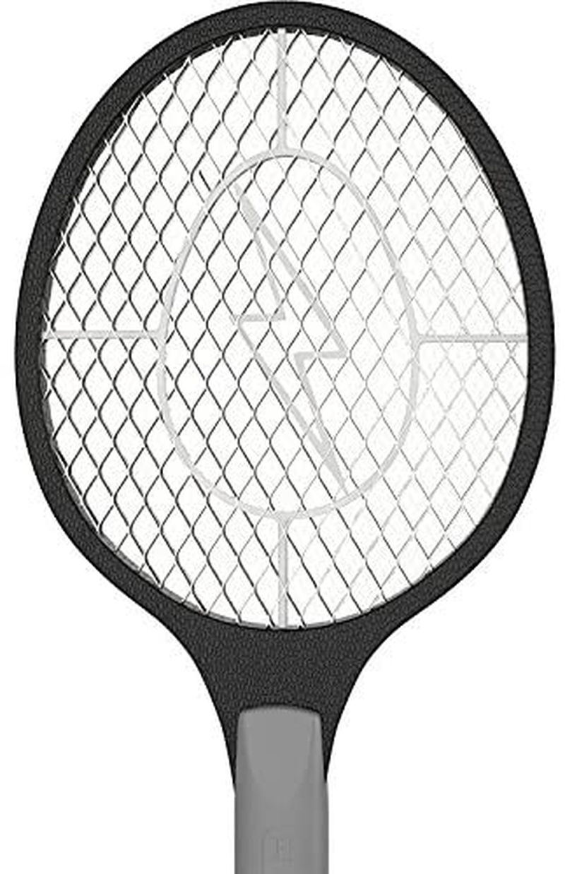 BugzOff Electric Fly Swatter [Destroys Insects in Seconds] Mosquito Repellent & Insect Bug Killer Best Zapper Racket for Flies - Swat Wasp Insect Repellent Indoor and Outdoor Trap & Zap Pest Control