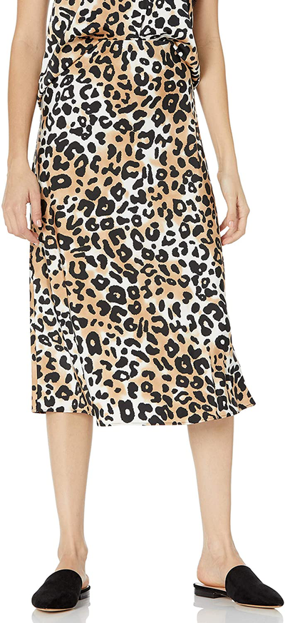 The Drop Women's Maya Silky Slip Skirt