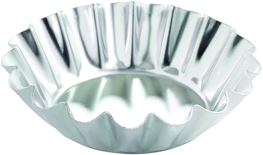 Mrs. Anderson’s Baking Tartlet Molds, Fluted Round, Set of 4, 3-Inches