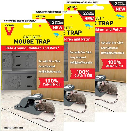Victor M070-6SR Safe-Set Mouse Trap
