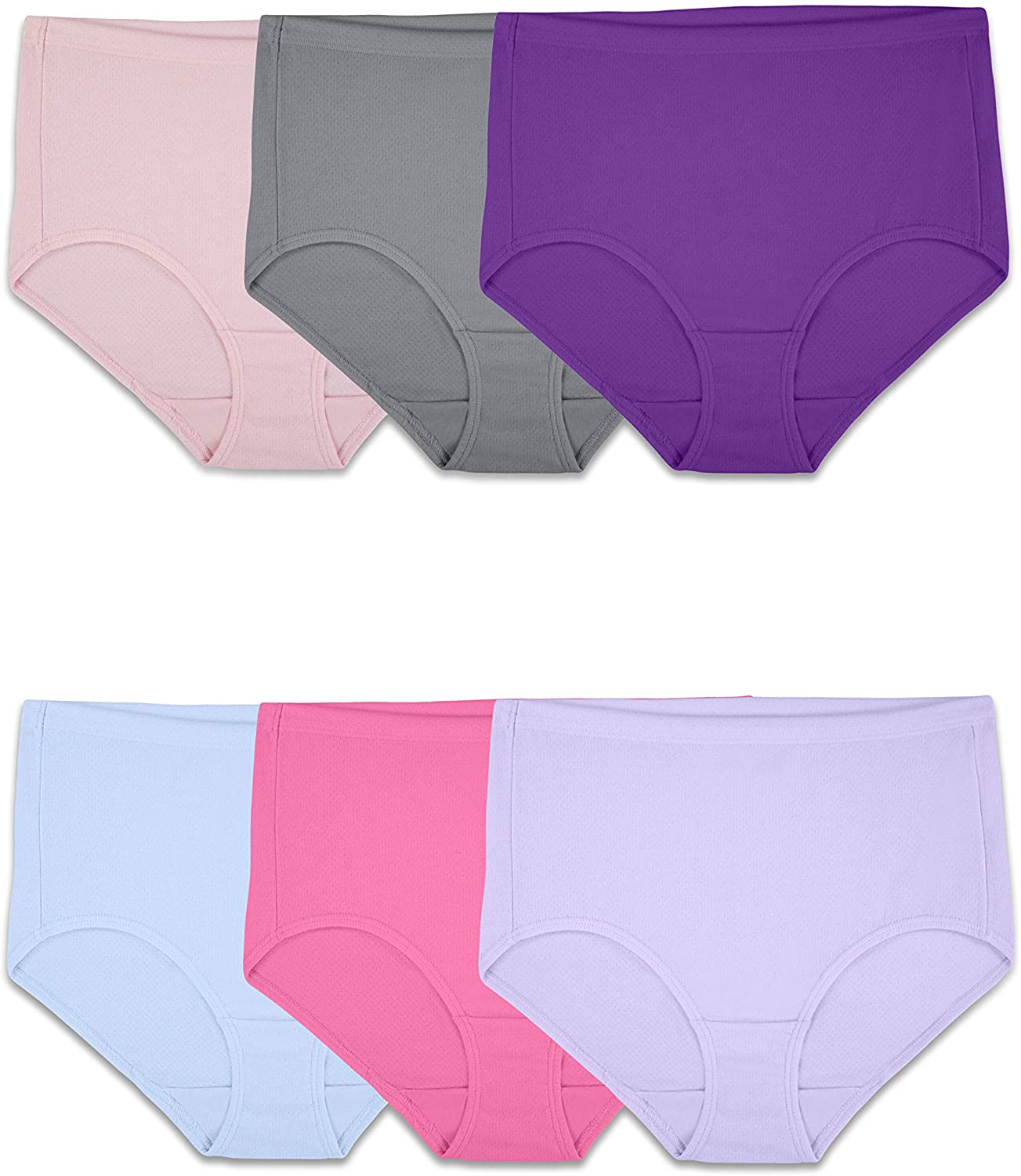 Fruit of the Loom Women's Breathable Underwear (Regular & Plus Size)