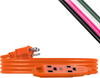 UltraPro JASHEP51927, Orange, GE 9 ft Extension, Indoor/Outdoor, Grounded, Double Insulated Cord, UL Listed, 51927, 9 ft, 9 Ft