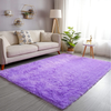 GKLUCKIN Shag Ultra Soft Area Rug, Fluffy 6'x9' Purple Rugs Fuzzy Indoor Large Faux Fur Rugs Non-Skid Furry Carpets for Living Room Bedroom Nursery Kids Playroom Decor