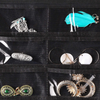32 Pocket Hanging Jewelry Organizer With 18 Hook and Loops 