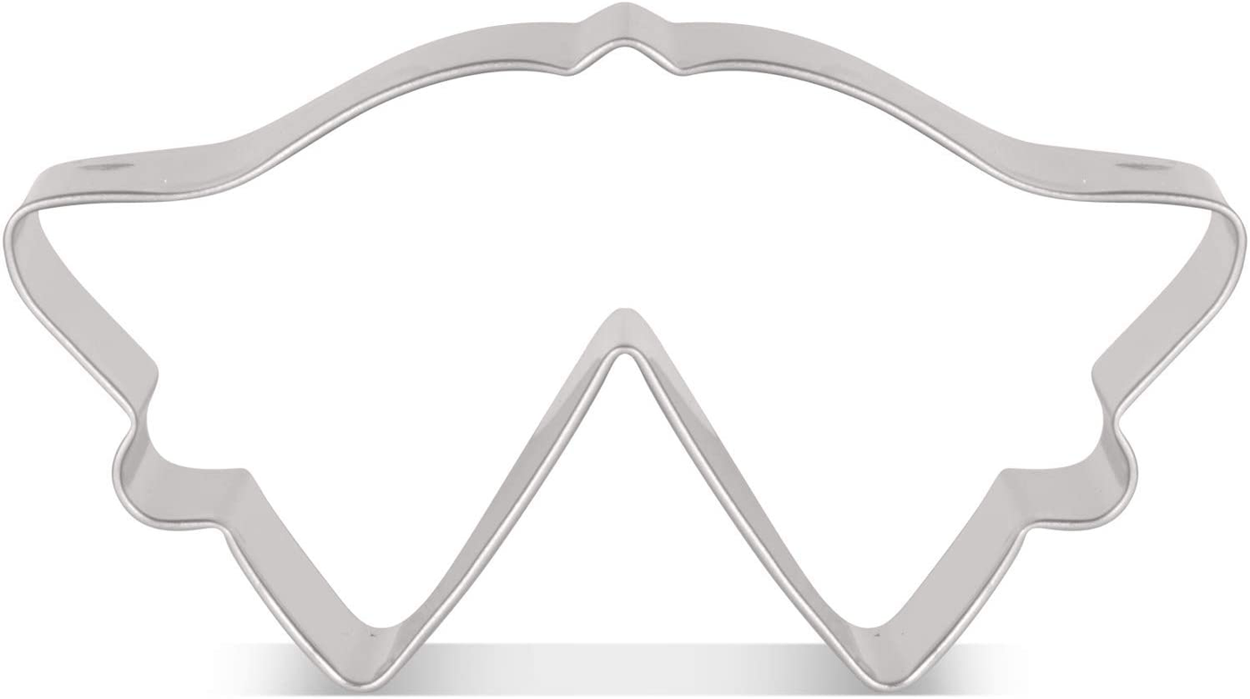 LILIAO Double Bell Cookie Cutter for Christmas - 3.8 x 2.2 inches - Stainless Steel