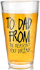 Gifts for Dad Men Beer Glass 16 OZ