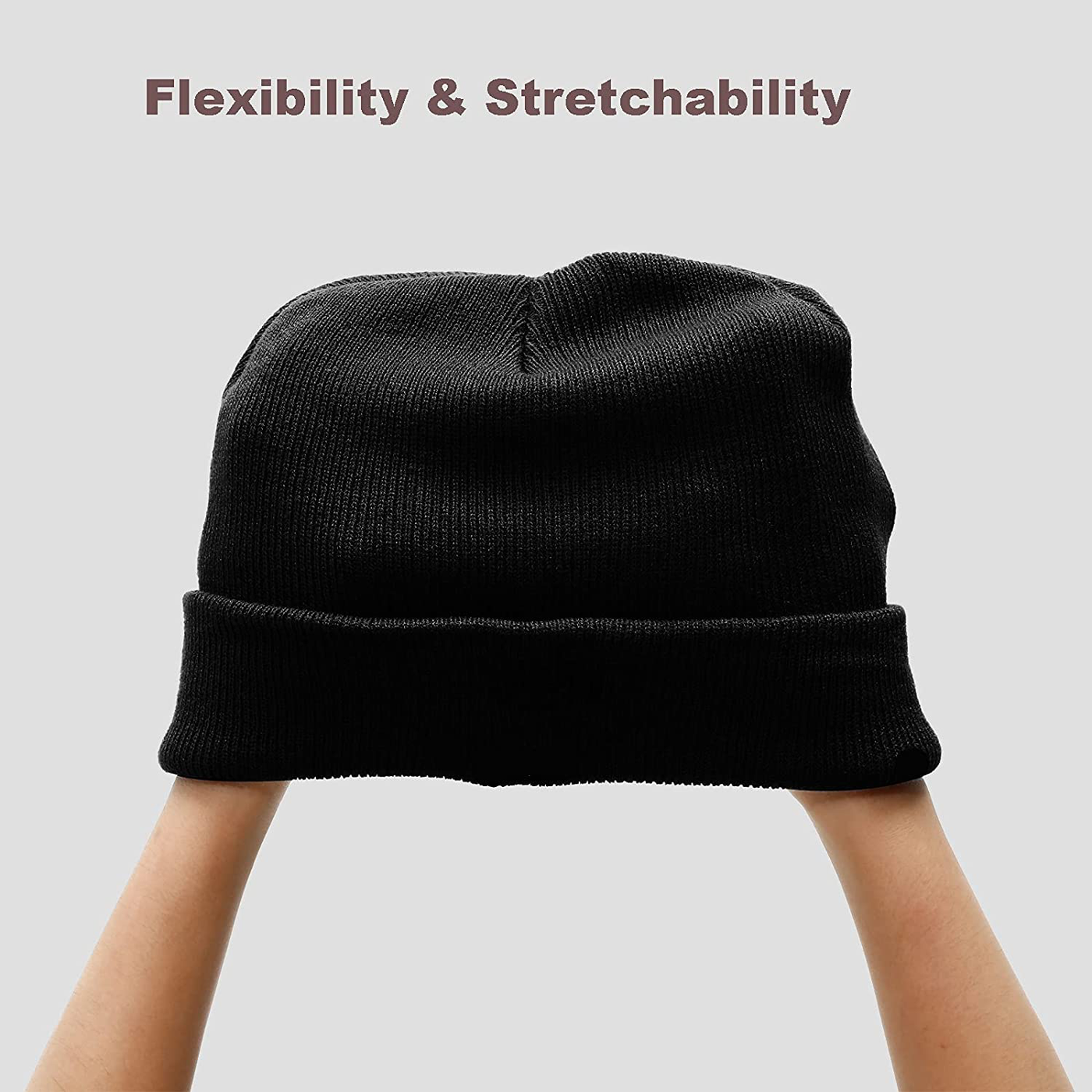 AJG Unisex Slouchy Beanie Hats Winter Warm Knit Cap for Women Men