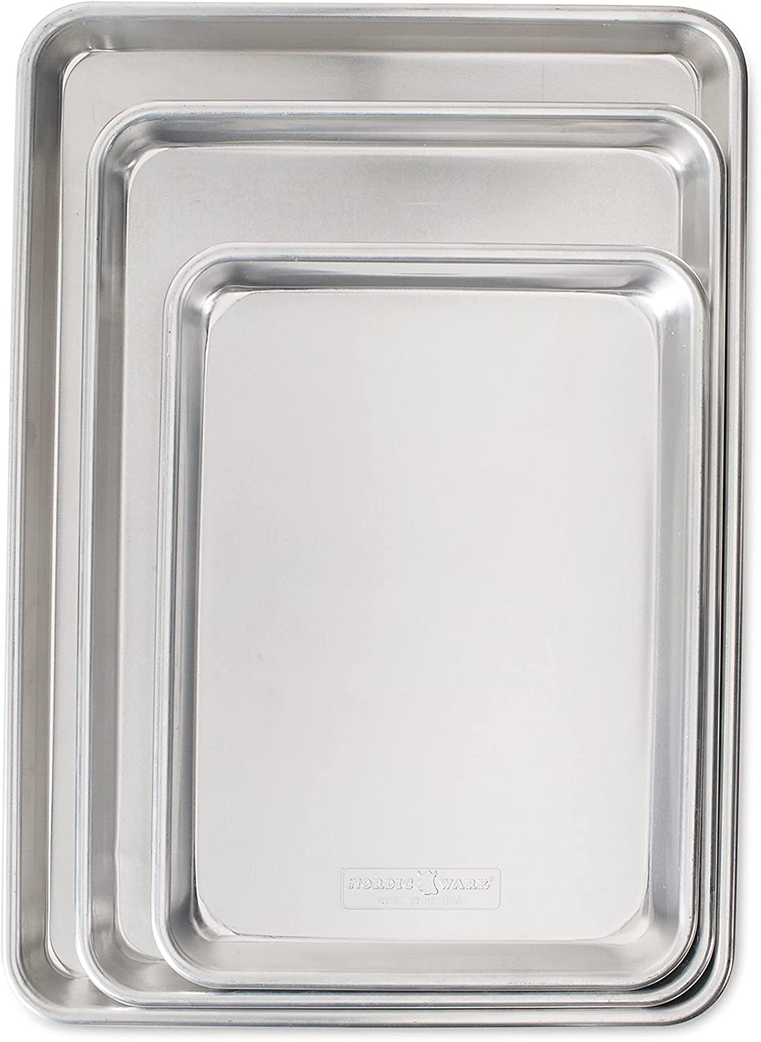 Nordic Ware 3 Piece Baker's Delight Set, 1 Pack, Aluminum