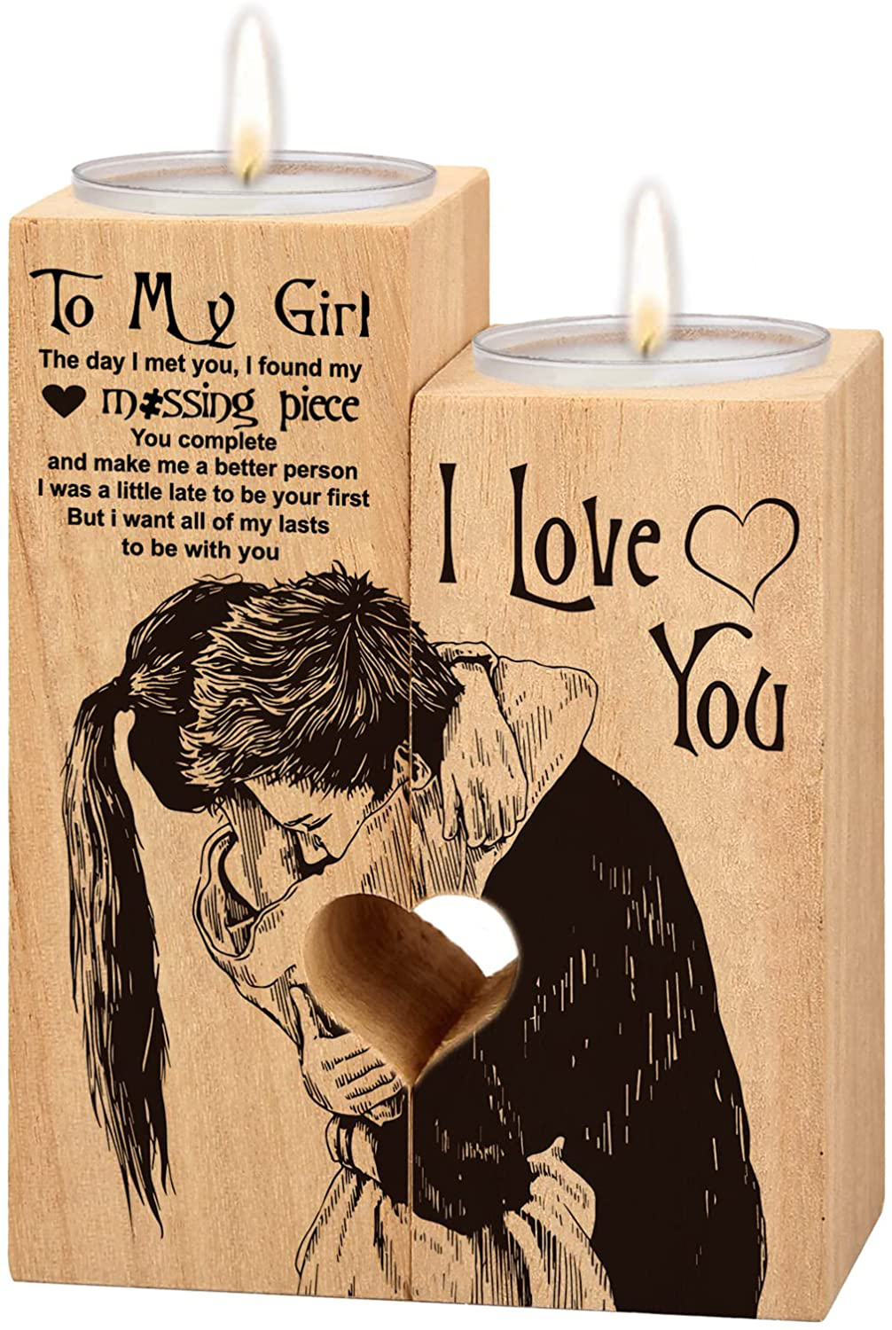 Personalized-Gifts Candle-Holder 