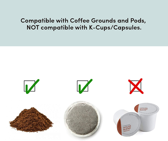 Elite Gourmet EHC111A Maxi-Matic Personal 14oz Single-Serve Compact Coffee Maker Brewer, Includes Stainless Steel Interior Thermal Travel Mug, Compatible with Coffee Grounds, Reusable Filter, Black