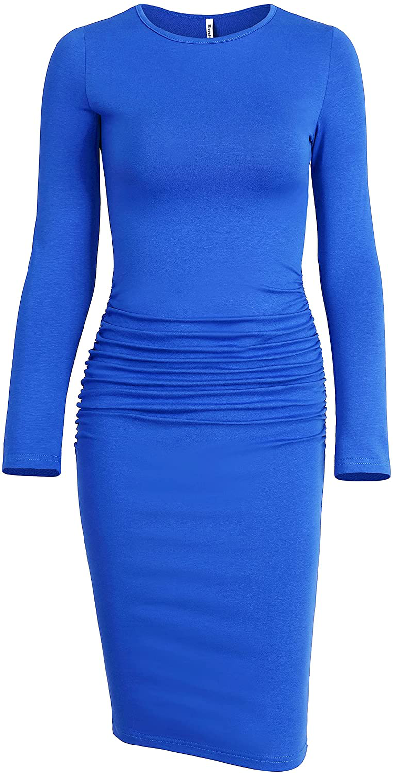 missufe bodycon dress Bodycon Tshirt Fitted Ruched Dress