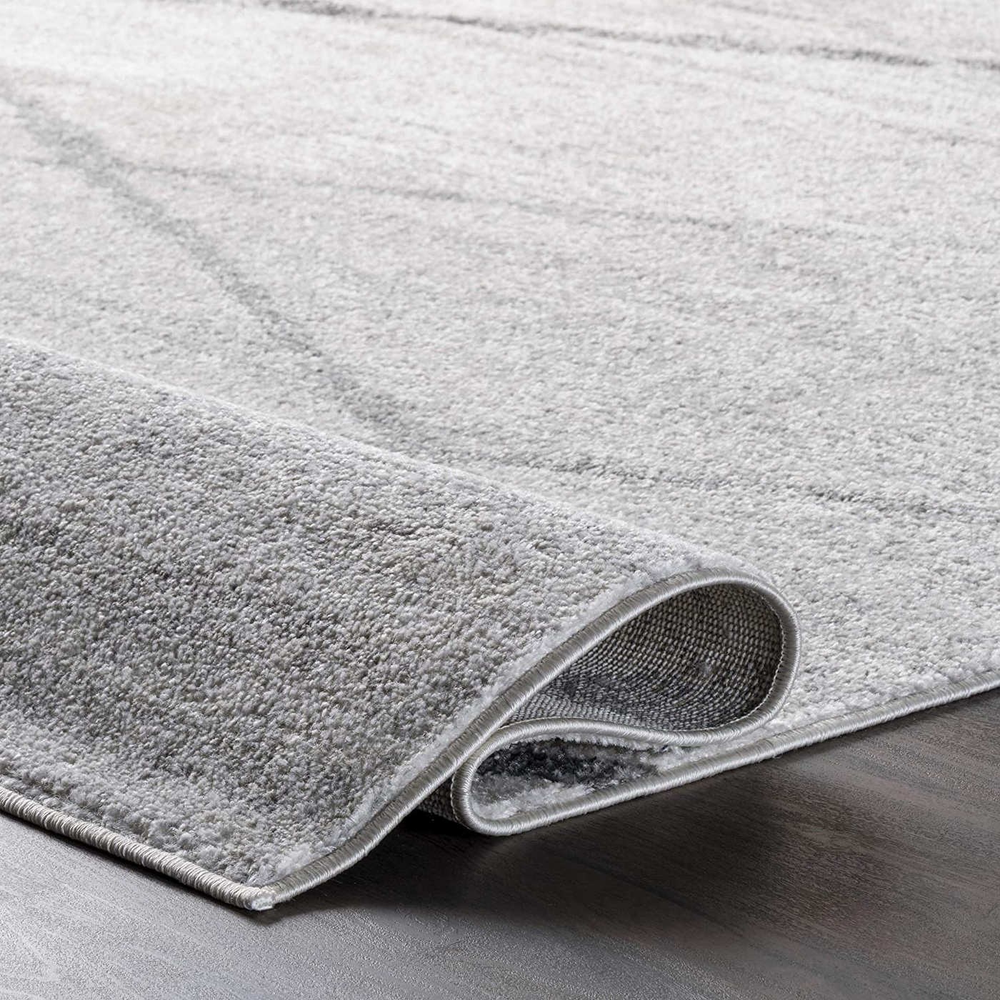 nuLOOM Thigpen Contemporary Runner Rug, 2' x 6', Grey