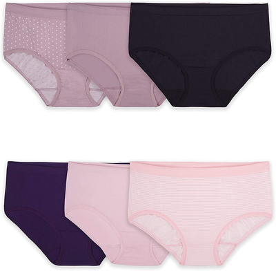 Fruit of the Loom Women's Seamless Panties