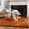 Gorilla Grip Original Ultra Soft Runner Area Rug, 2x8 FT Many Colors, Luxury Shag Carpets, Fluffy Indoor Washable Rugs for Kids Bedrooms, Plush Home Decor for Living Room Floor, Bedroom, Rustic Orange